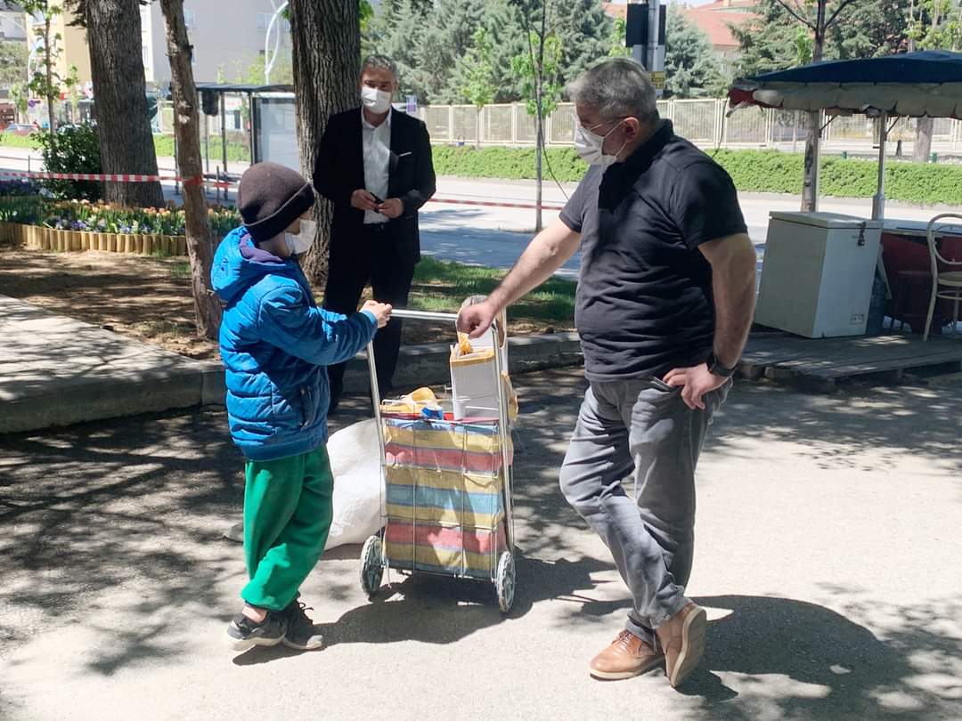 Başkan Aşgın, Iraklı Abdullah’ı Sevindirdi