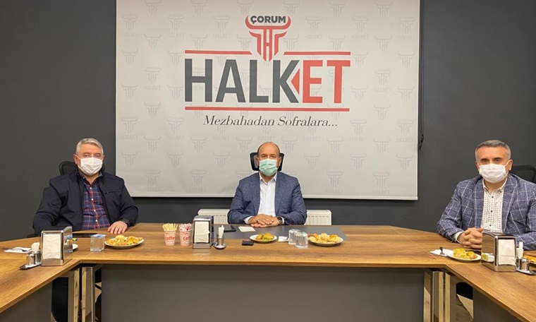 Kavuncu’dan Halket’e Ziyaret