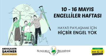 Başkan Şahiner’den, Engelliler Haftası Mesajı