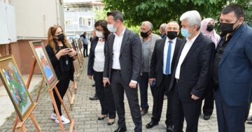 Sungurlu’da Hayat Boyu Öğrenme Sergisi Açıldı