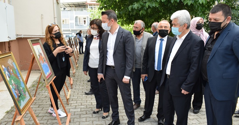 Sungurlu’da Hayat Boyu Öğrenme Sergisi Açıldı