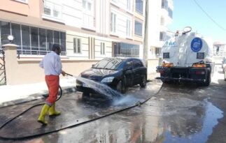 Belediye’den Sel Sonrası Temizlik