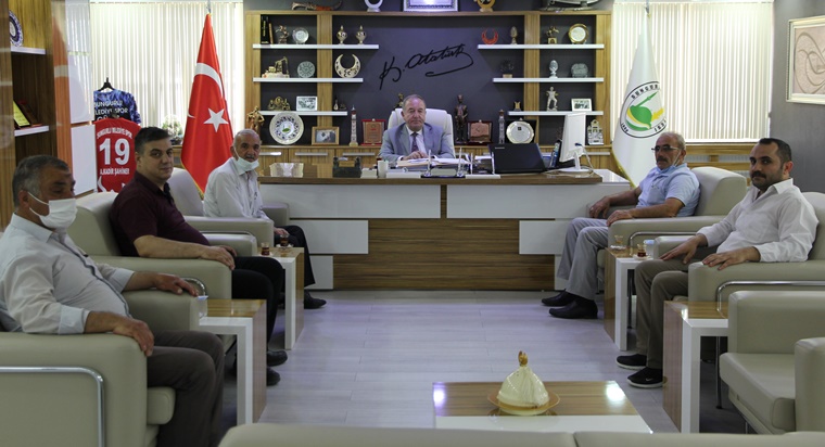 Şehit Ailelerinden Başkan Şahiner’e Ziyaret