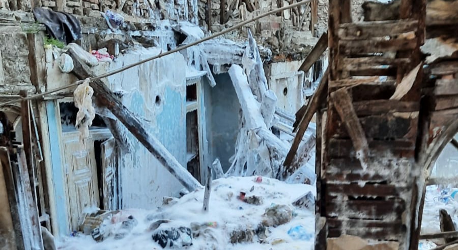 Tarihi Ev Az Kalsın Yanıyordu