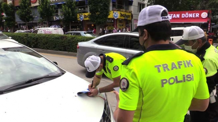 Caddelerde Park İhlaline Ceza Başladı