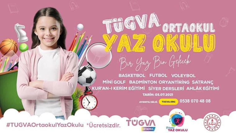 TÜGVA’dan, Gençler İçin Yaz Okulu