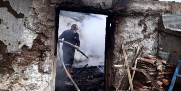 Sungurlu’da Yangın