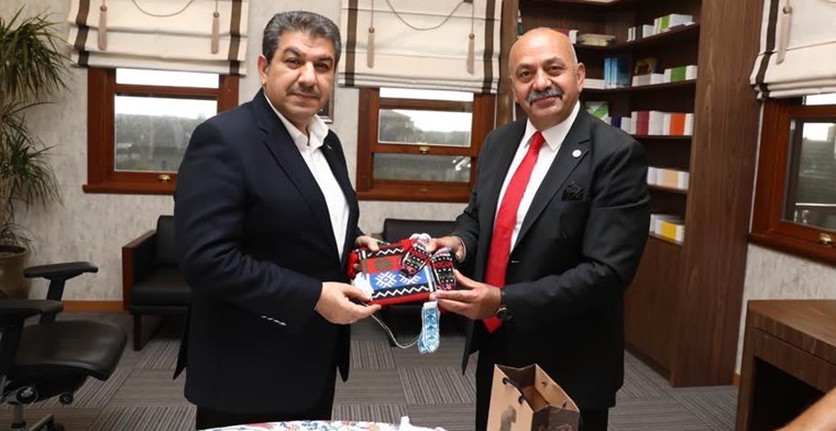 İsbir’den, Tevfik Göksu’ya Ziyaret