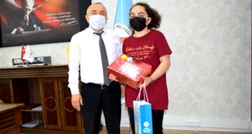 Sungurlu’da LGS Birincisi Ödüllendirdi