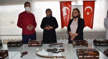 Sungurlu’da Sedef İşlemeler Görücüye Çıktı