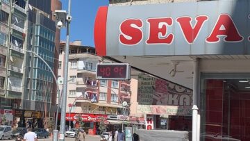 Çorum’da Termometreler 40 Dereceyi Gösterdi