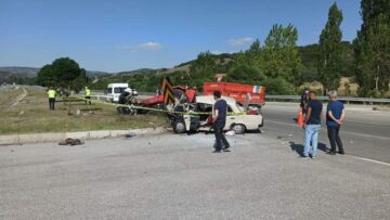 Traktör İkiye Bölündü