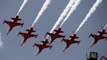 Türk Yıldızları Çorum Semalarında