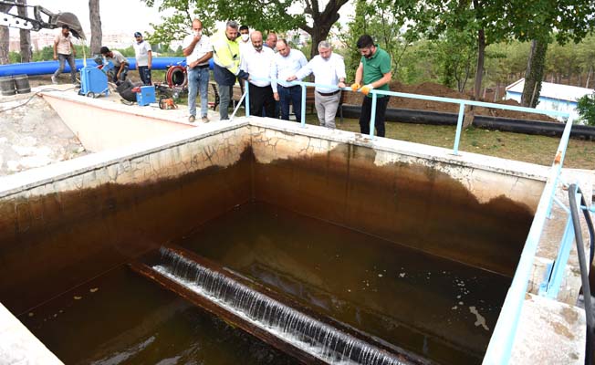 Sıklık’ta 9 kuyudan 170 lt/sn Su