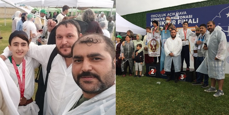 Okçulukta Türkiye 3.sü Oldular