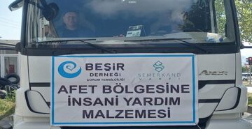 Beşir Derneği Sel Bölgesi İçin seferber Oldu