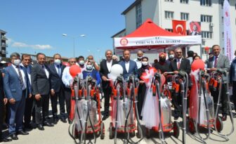 Süt Üreticisine Süt Sağım Makinesi Dağıtıldı