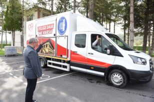 Belediye Ekipleri Afet Bölgesine Gitti