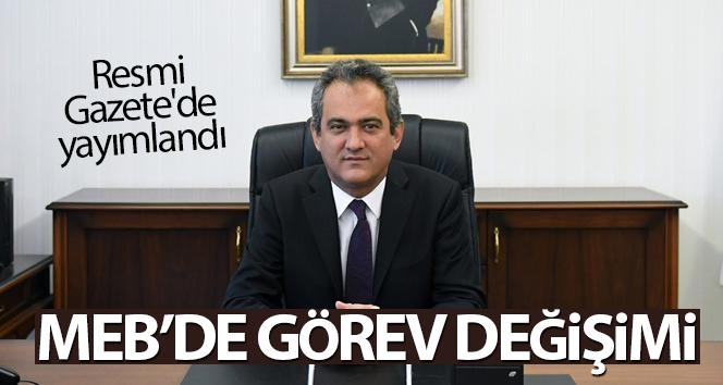 Milli Eğitim Bakanı Değişti