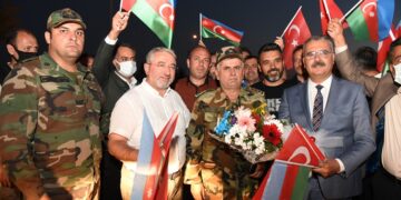 Çorum’da Azerbaycanlı Ekibe Sevgi Seli
