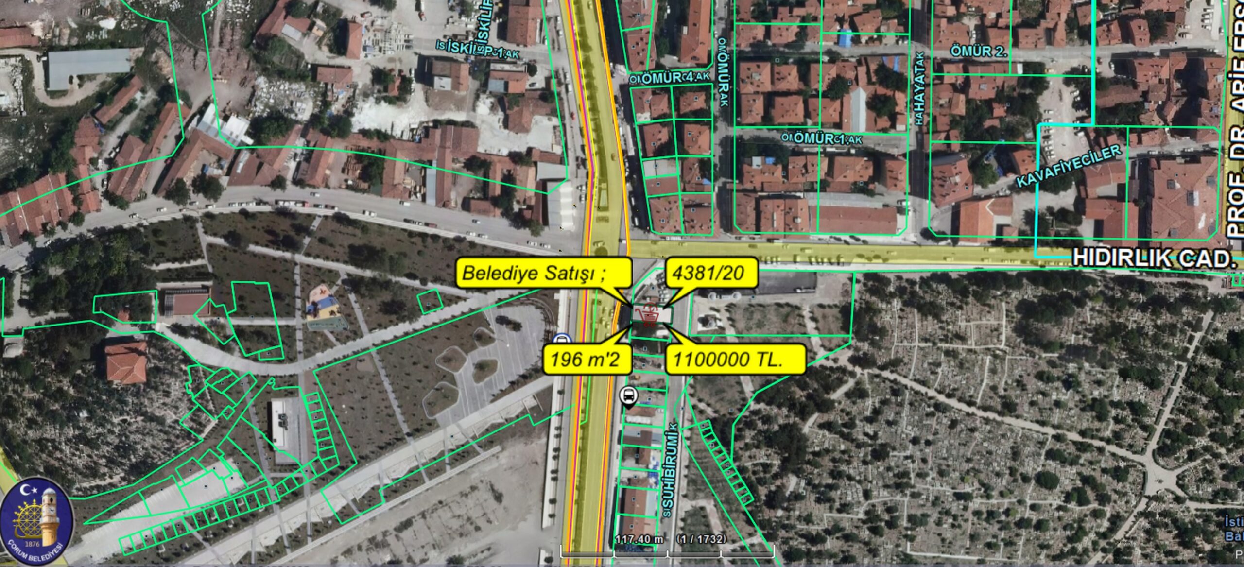 Belediye Villa-Konut,Sanayi Arsaları Satacak