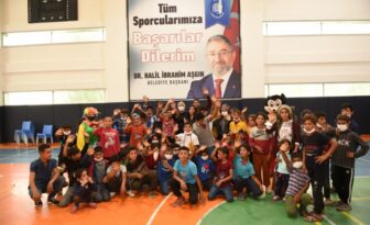 Başkan Aşgın Çocuklarla Birlikte Eğlendi