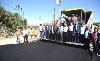 Çorum Belediyesi’nden Mecitözü’ne Asfalt