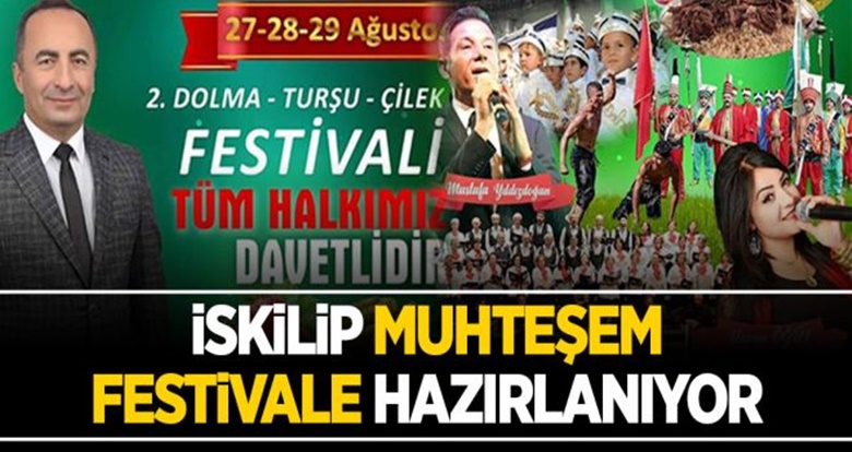 İskilip Muhteşem Festivale Hazırlanıyor