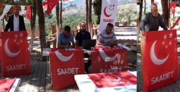 Saadet Partisi’nde Ahmet Kellerbağ Güven Tazeledi