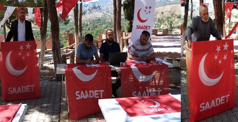 Saadet Partisi’nde Ahmet Kellerbağ Güven Tazeledi