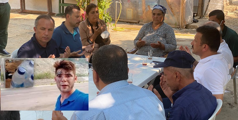 Ceylan, Şahin’in Ailesine Taziyeye Gitti