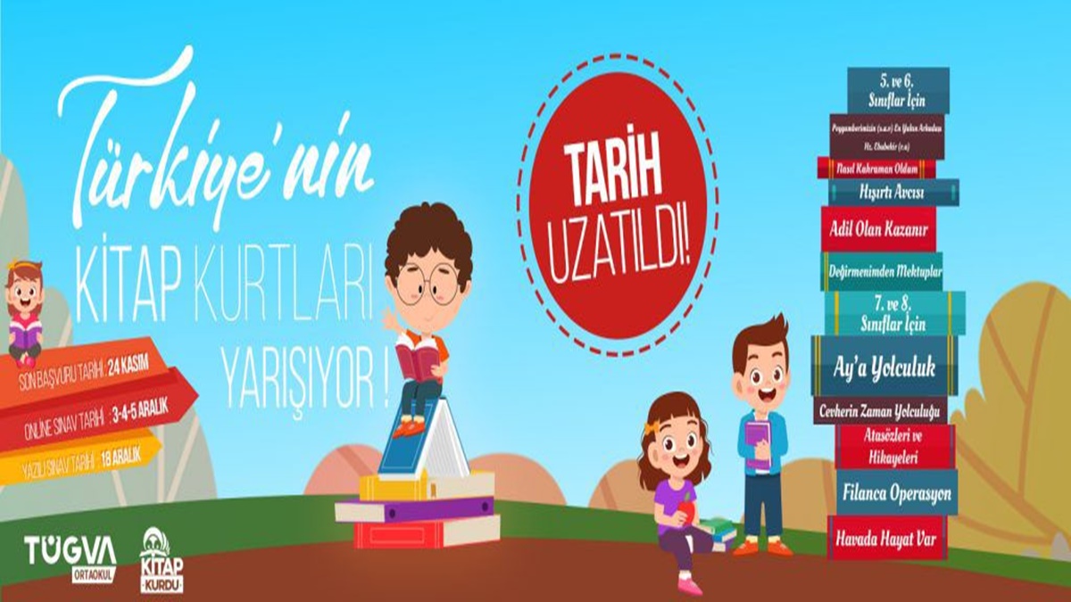 TÜGVA’dan Kitap Kurdu Projesi