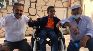 Ceylan’dan, Engelli Efe Torun’a Yardım Eli