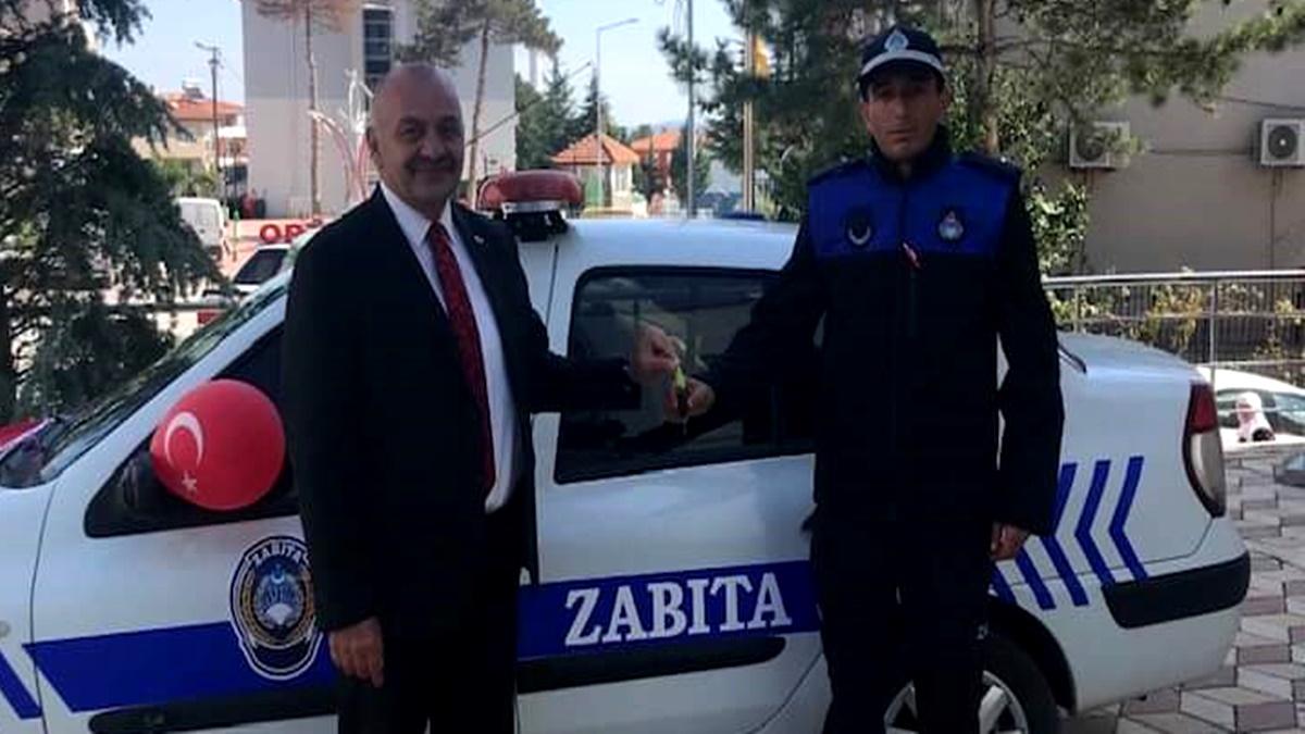 Ortaköy’e Zabıta Aracı