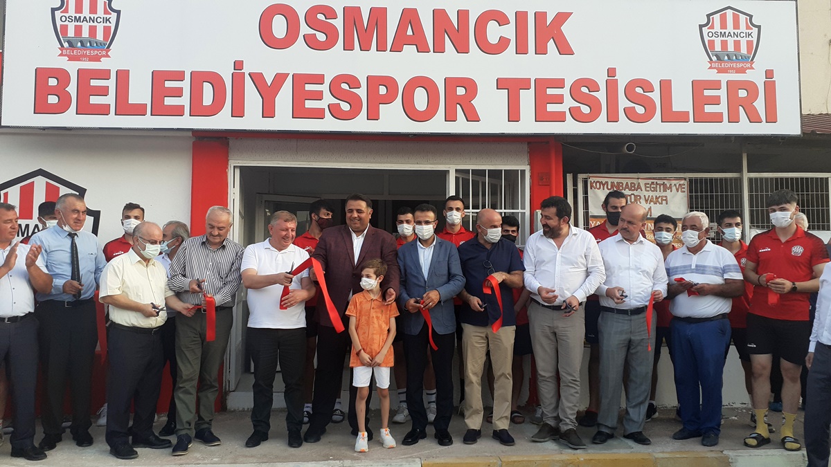 Osmancık’ta Belediyespor Sosyal Tesisleri Hizmete Açıldı