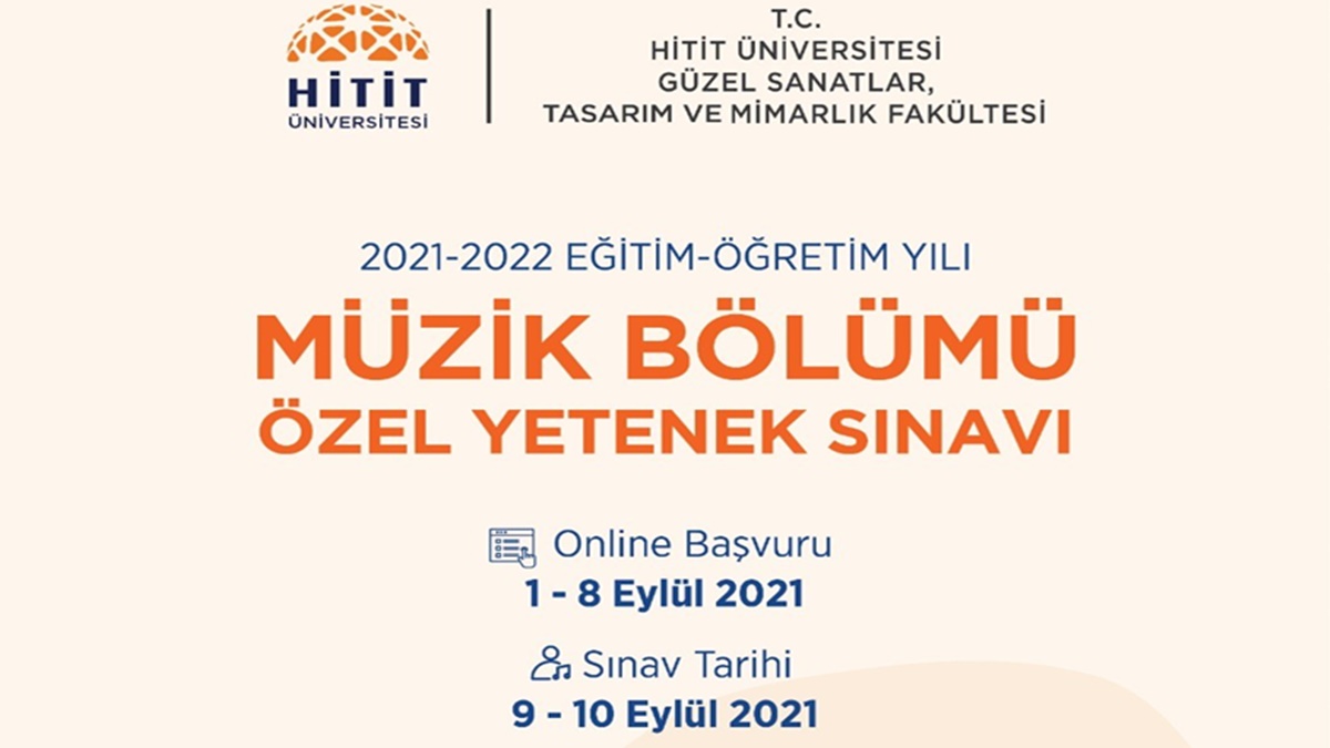 Müzik Bölümüne Sınavı Başvuruları Başladı