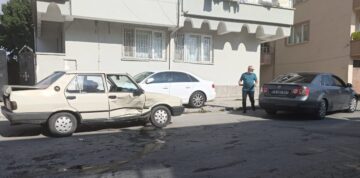 Sungurlu’da İki Otomobil Çarpıştı: 1 Yaralı