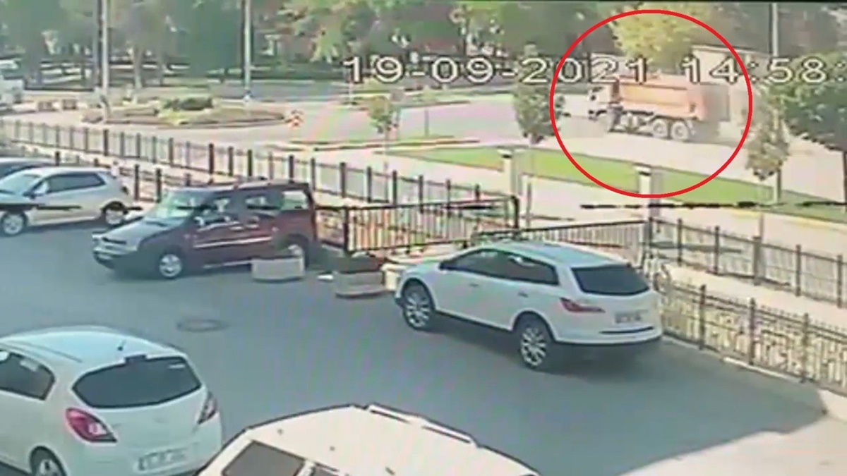 Çorum’daki kaza güvenlik kamerasında