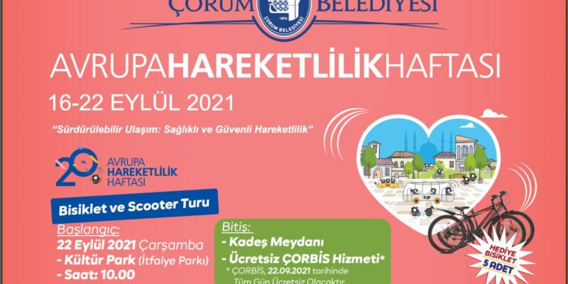 Avrupa Hareketlilik Haftası Kutlanacak