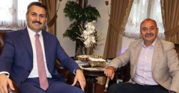 İsbir, Tokat Belediye Başkanının Konuğu Oldu