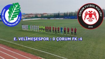 Çorum FK Gol Oldu Yağdı : 0-4