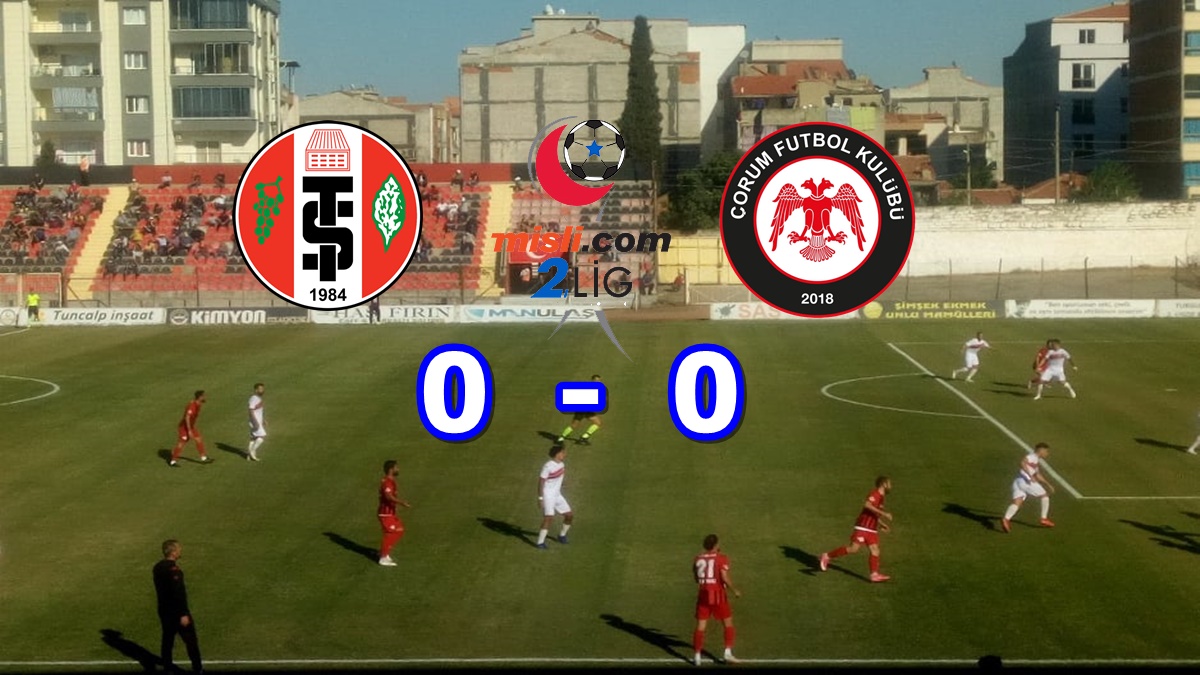 Çorum FK 1 Puana Razı Oldu