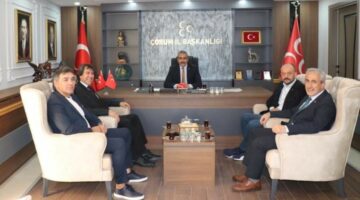 TSO Heyetinden MHP’ye “Hayırlı Olsun” Ziyareti