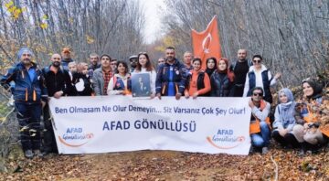AFAD Gönüllüleri Doğa Yürüyüşünde Buluştu