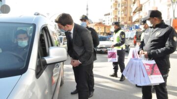 Sungurlu’da Emniyet Kemeri Uygulaması Yapıldı