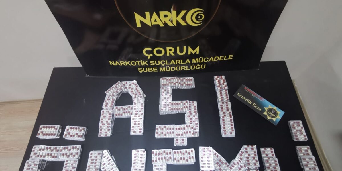 Çorum Polisinden Uyuşturucu Operasyonu