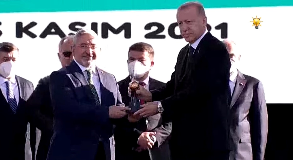 Çorum Belediyesi’ne 1. Lik Ödülü