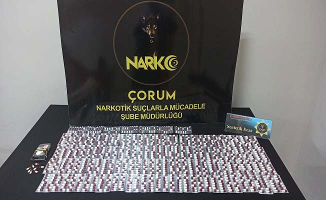 Çorum Polisinden Uyuşturucu Operasyonu