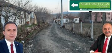 Bu Sokağın İsmi Ahmet Sami Ceylan Oldu