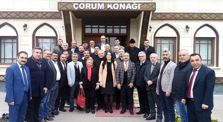 Çorum Konfederasyonu Çalışmalarına Devam Ediyor